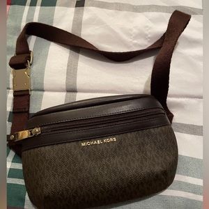 Michael Kors brown Fanny pack